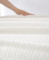 Tommy Bahama Home Sandline Cotton Blanket, Full/Queen