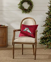 Tommy Bahama Home Holiday Marlin Velvet Breakfast Pillow, 15" X 20"