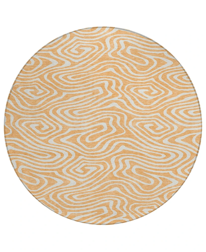 Addison Chantille Machine Washable ACN1020 8'x8' Round Area Rug