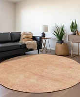 Addison Chantille Machine Washable ACN1018 8'x8' Round Area Rug