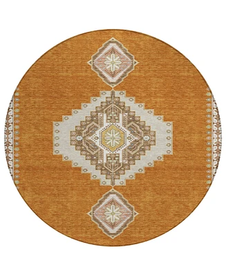 Addison Chantille Machine Washable ACN1014 8'x8' Round Area Rug
