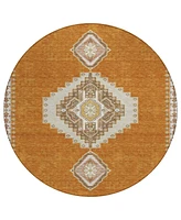 Addison Chantille Machine Washable ACN1014 8'x8' Round Area Rug