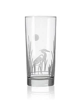 Rolf Glass Heron Set Of 4 Glasses Collection