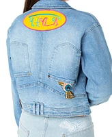 Von Dutch Women's Reverse Pants Denim Jacket