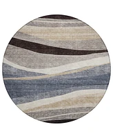 Addison Chantille Machine Washable ACN1098 8'x8' Round Area Rug