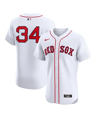 Nike Men's David Ortiz White Boston Red Sox Home Elite Jersey