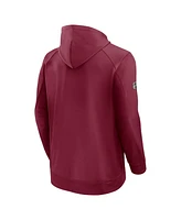 Fanatics Men's Burgundy Colorado Avalanche Authentic Pro Rink Fleece Pullover Hoodie