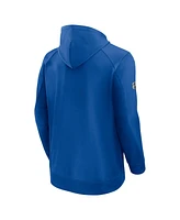 Fanatics Men's Royal Buffalo Sabres Authentic Pro Rink Fleece Pullover Hoodie