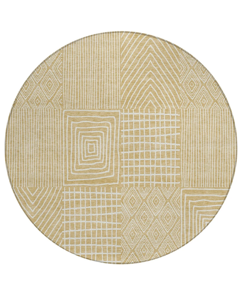 Addison Chantille Machine Washable ACN990 8'x8' Round Area Rug