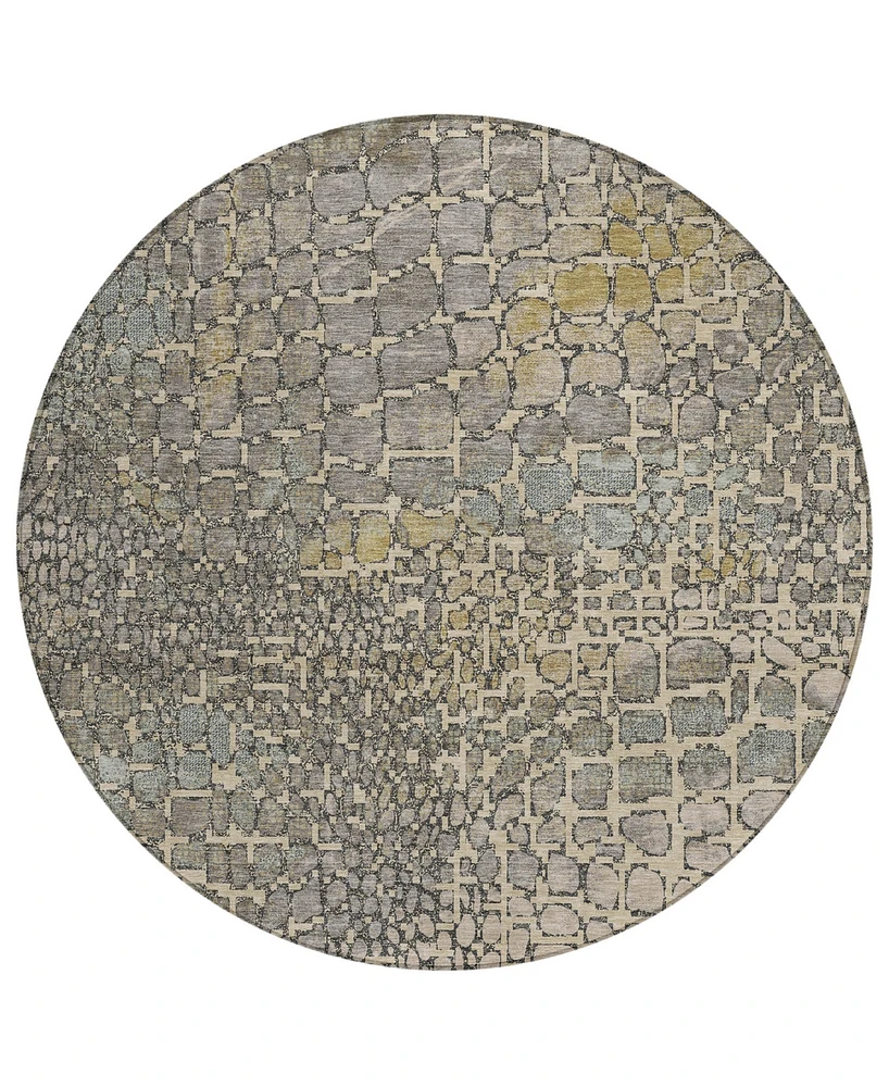 Addison Chantille Machine Washable ACN988 8'x8' Round Area Rug