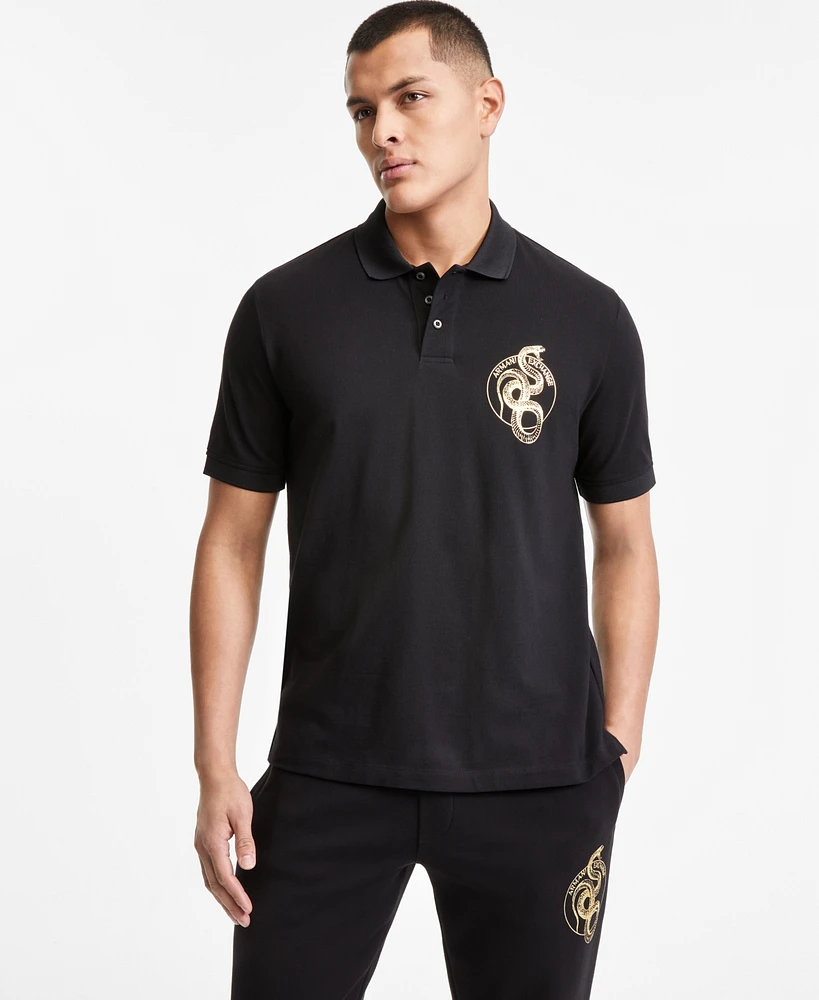 A|X Armani Exchange Men's Lunar New Year Polo