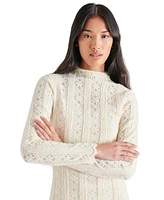 Steve Madden Women's Nafia Mock Neck Mini Dress