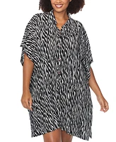 Raisins Curve Trendy Plus Vacay Printed Cover-Up