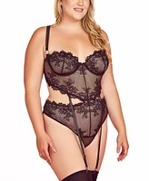 Hauty Plus Underwire Lace Bodysuit