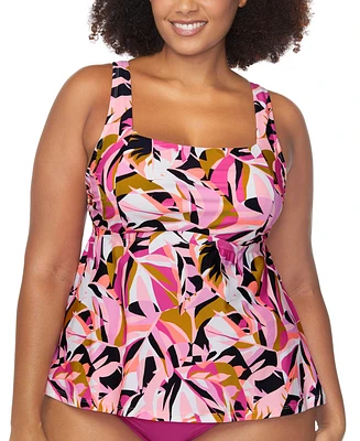 Raisins Curve Trendy Plus Straya Underwire Tankini Top