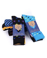 Gallery Seven Men's Swish Colorful Dress Socks 12 Pack