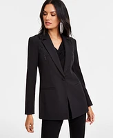 I.n.c. International Concepts Women's Embellished-Star Blazer, Exclusively at Macy's