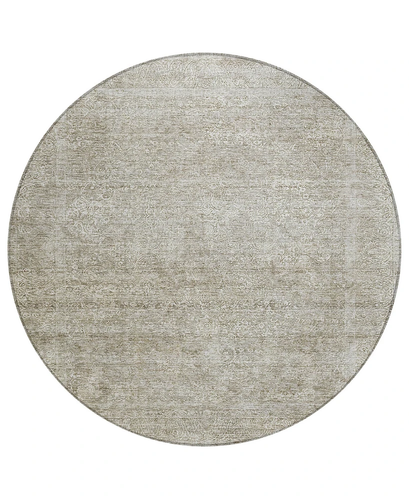 Addison Chantille Machine Washable ACN1172 8'x8' Round Area Rug