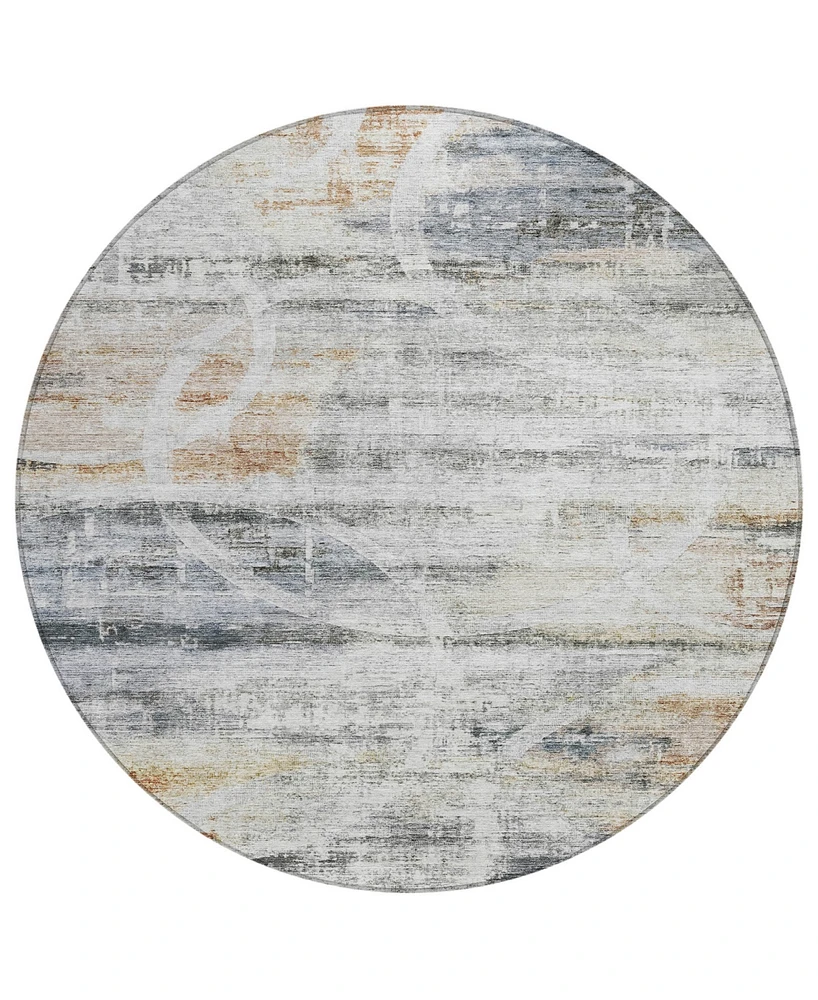 Addison Chantille Machine Washable ACN1178 8'x8' Round Area Rug