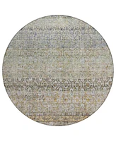 Addison Chantille Machine Washable ACN1173 8'x8' Round Area Rug