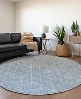 Addison Chantille Machine Washable ACN1175 8'x8' Round Area Rug