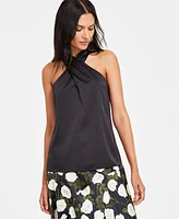 I.n.c. International Concepts Women's Sleeveless Crisscross Top, Exclusively at Macy's