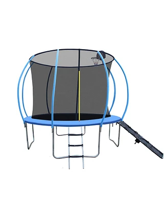 Streamdale Furniture 10FT Trampoline with Enclosure