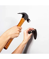 Kenney Fast Fit Easy Install Birkin 5/8" Decorative Window Double Curtain Rod