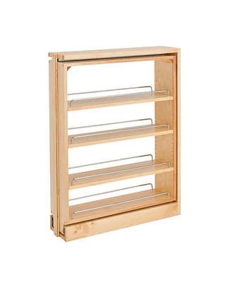 Rev-a-Shelf 6" Pullout Base Filler Cabinet Rack w/ Soft-close, 432-bfbbsc-6C