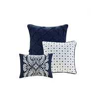 6 Piece Printed Duvet Cover Set