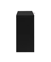 Innovative Sideboard that effortlessly converts into a dining table and Adjustable Pull-Out Top for Flexible Use,Suitable for Study,Entrance and Livin