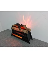 23 inch Electric Fireplace 3D Log set insert, Infrared Fireplace Heater for Indoor