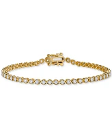 Diamond Round Link Tennis Bracelet (1/2 ct. t.w.) in 14k Gold