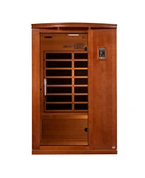 Dynamic Saunas Venice Elite 2 Person Ultra Low Emf Infrared Therapy Home Sauna