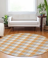 Addison Chantille Mahine Washable ACN1053 8'x8' Round Area Rug