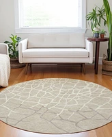 Addison Chantille Mahine Washable ACN1049 8'x8' Round Area Rug