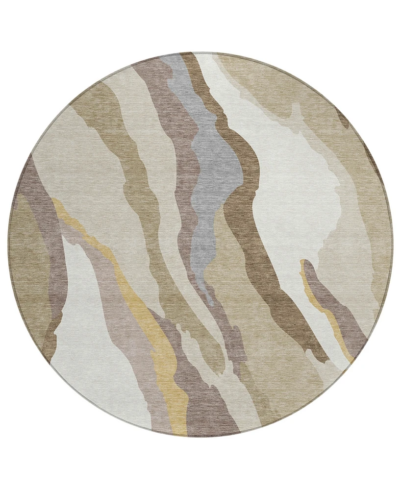 Addison Chantille Mahine Washable ACN1047 8'x8' Round Area Rug