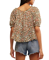 Free People Women's Astra Peasant Top