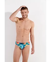 Hom Usa Men's Dino Swim Mini Briefs