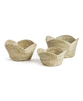 Napa Home & Garden Rivergrass Lotus Baskets St/3