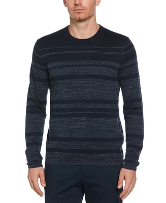 Perry Ellis Men's Space Dyed Crewneck Sweater