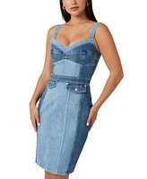 Guess Women's Lidia Denim Sleeveless Dress