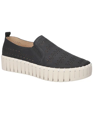 Easy Street Women's Peppy Slip-On Platform Sneakers