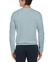 Perry Ellis Men's Crewneck Tech Pullover Sweater