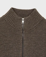 Mango Men's Perkins-Collar Knit Sweater