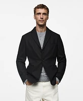 Mango Men's Slim-Fit Wool Blazer