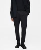 Mango Men's Stretch Fabric Suit Pants