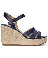 Lauren Ralph Women's Soffia Espadrille Wedge Sandals