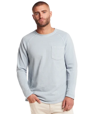 Weatherproof Vintage Men's Regular-Fit Raglan-Sleeve Pocket Sweatshirt