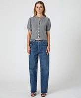 French Connection Women's Vhari Puff-Sleeve Cardigan